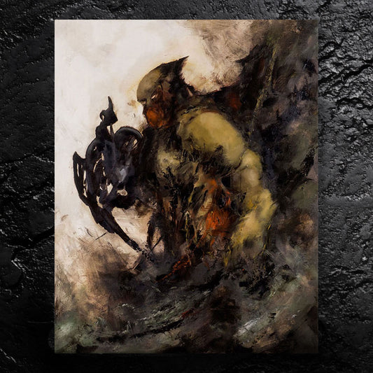 Maelstrom - about islands of calm - 11x14, 11x17 Print