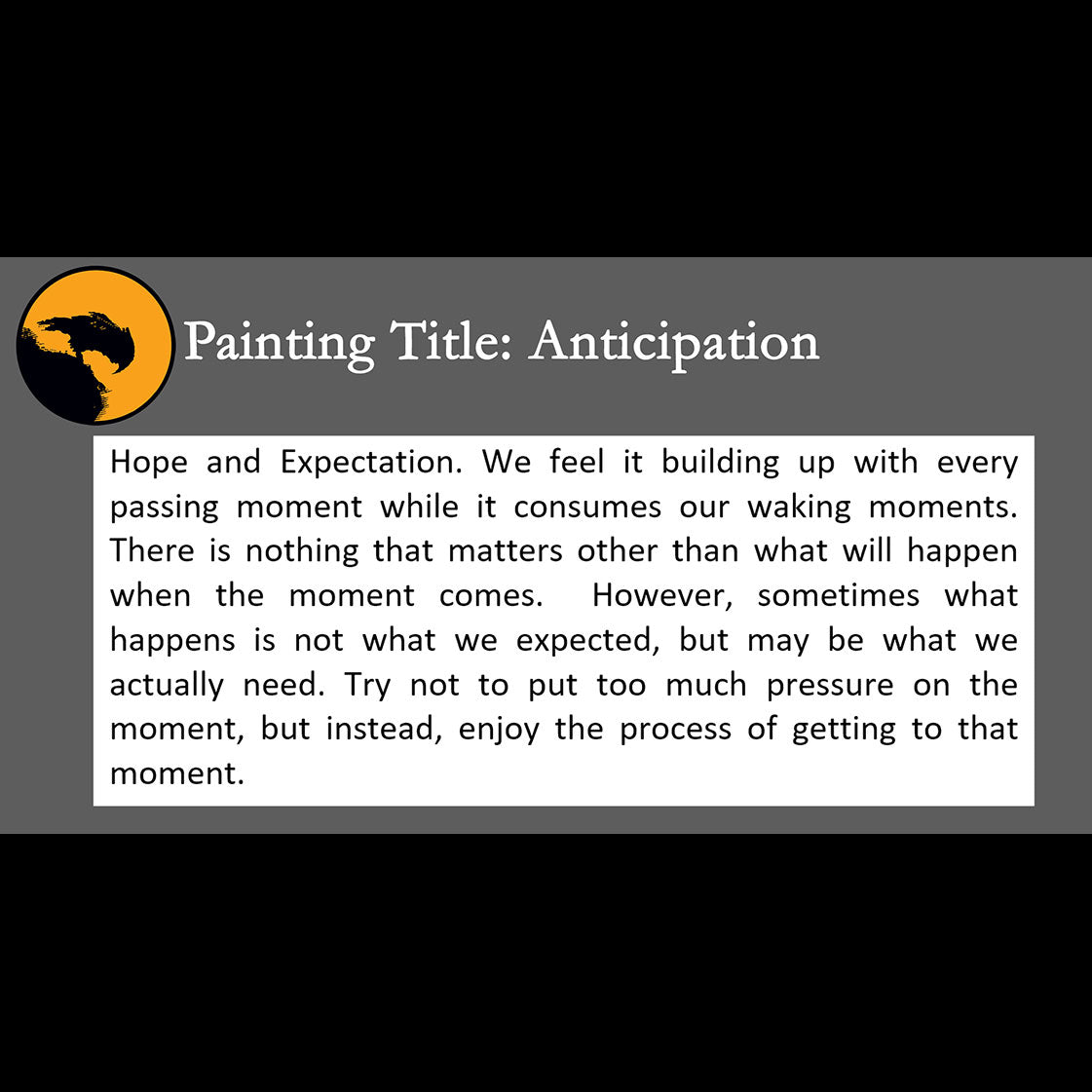 Anticipation - about hope and expectation - Print