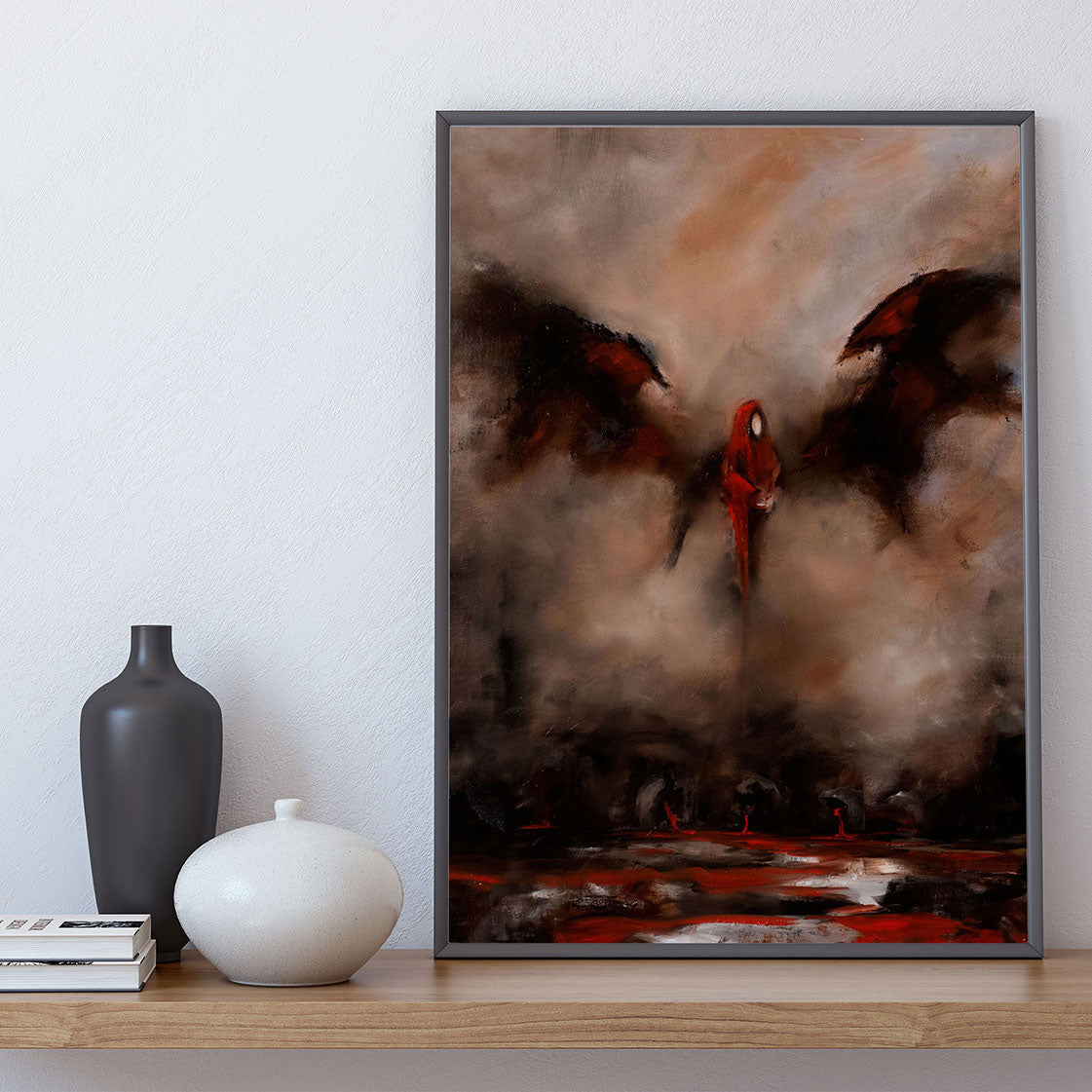 Blind Obedience Print <br>(about trusting moral compass)