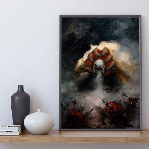 Cleansing Print <br>(about purging dark forces)