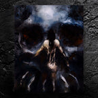 Darkness Calls Print <br>(about hiding in the darkness)