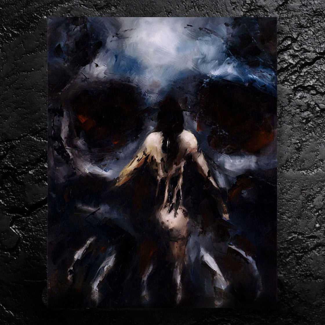 Darkness Calls Print <br>(about hiding in the darkness)