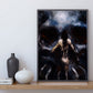 Darkness Calls - about hiding in the darkness - 11x14, 11x17  Print