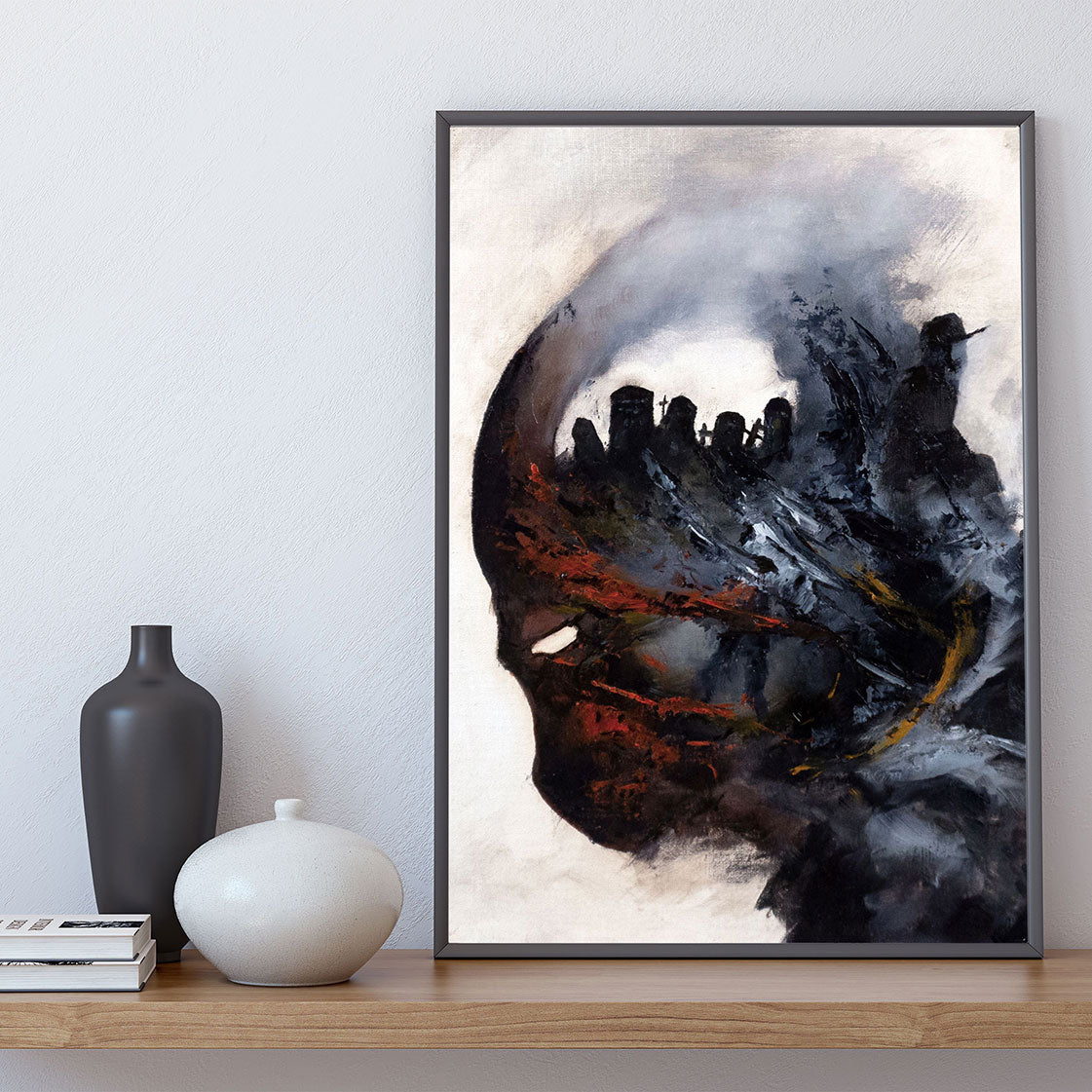 Death on my Mind - about enjoying time we have left - 11x14, 11x17 Print
