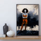 Defiance - about being strong willed - 11x14, 11x17 Print