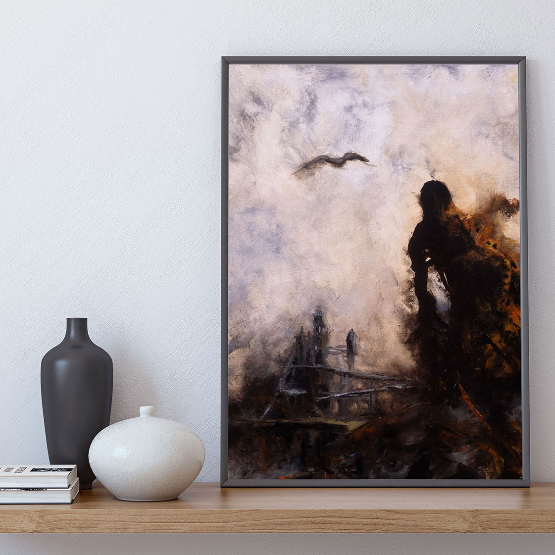 Doubt - about giving in to fears - 11x14, 11x17 Print