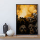 For the Living - about paying respect - 11x14, 11x17 Print