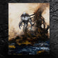 For Their Amusement - about not being friends - 11x14, 11x17 Print