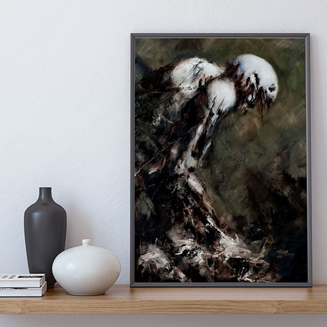 Forever Watching Print <br>(about fearing the future)