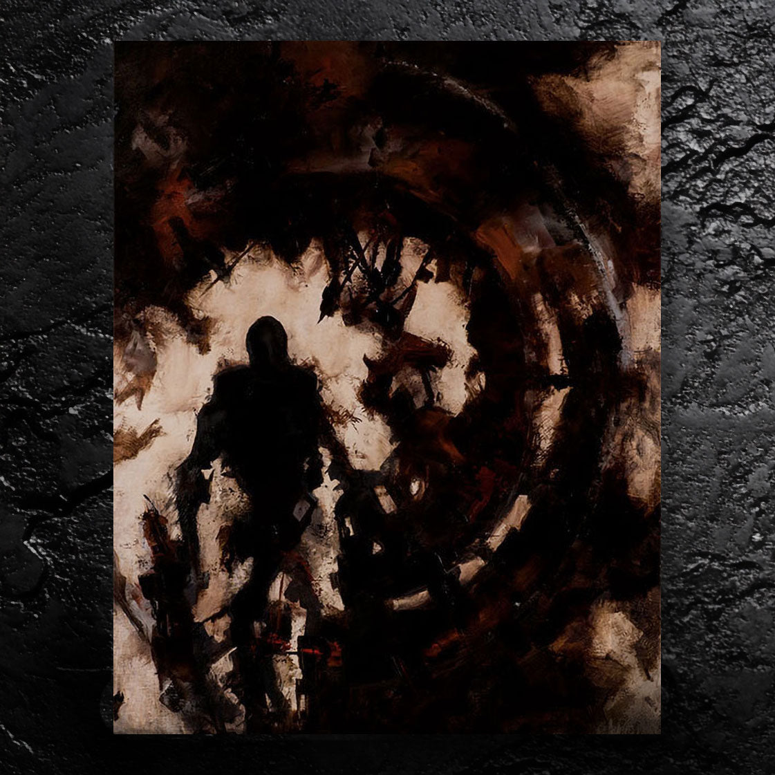 From the Shadows Print <br>(about reminders in the dark)