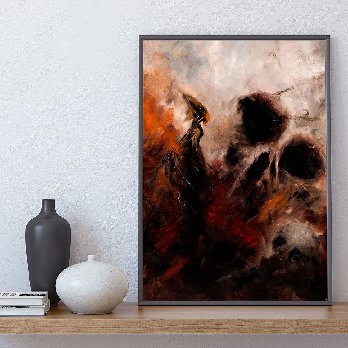 Haunting Failures - about ignoring the past - 11x14, 11x17 Print