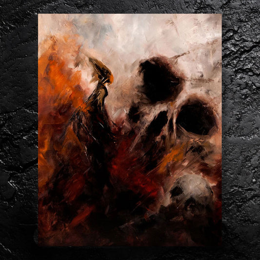 Haunting Failures - about ignoring the past - 11x14, 11x17 Print