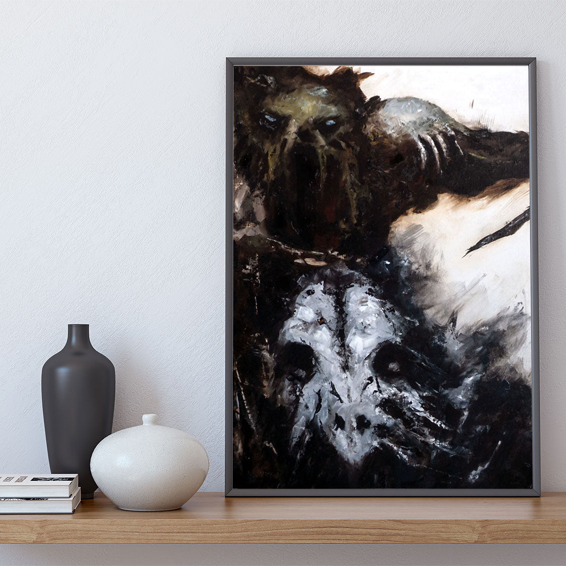 Incoming Storm - about controlling your actions - 11x14, 11x17 Print