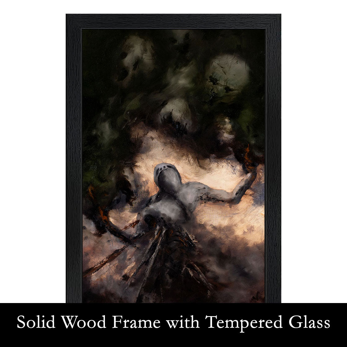 Inner Demons - about purging inner demons - 11x14, 11x17 Print