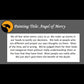 Angel of Mercy - about seeing past differences - 11x14, 11x17 Print