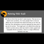 Exile Print <br>(about being an island)
