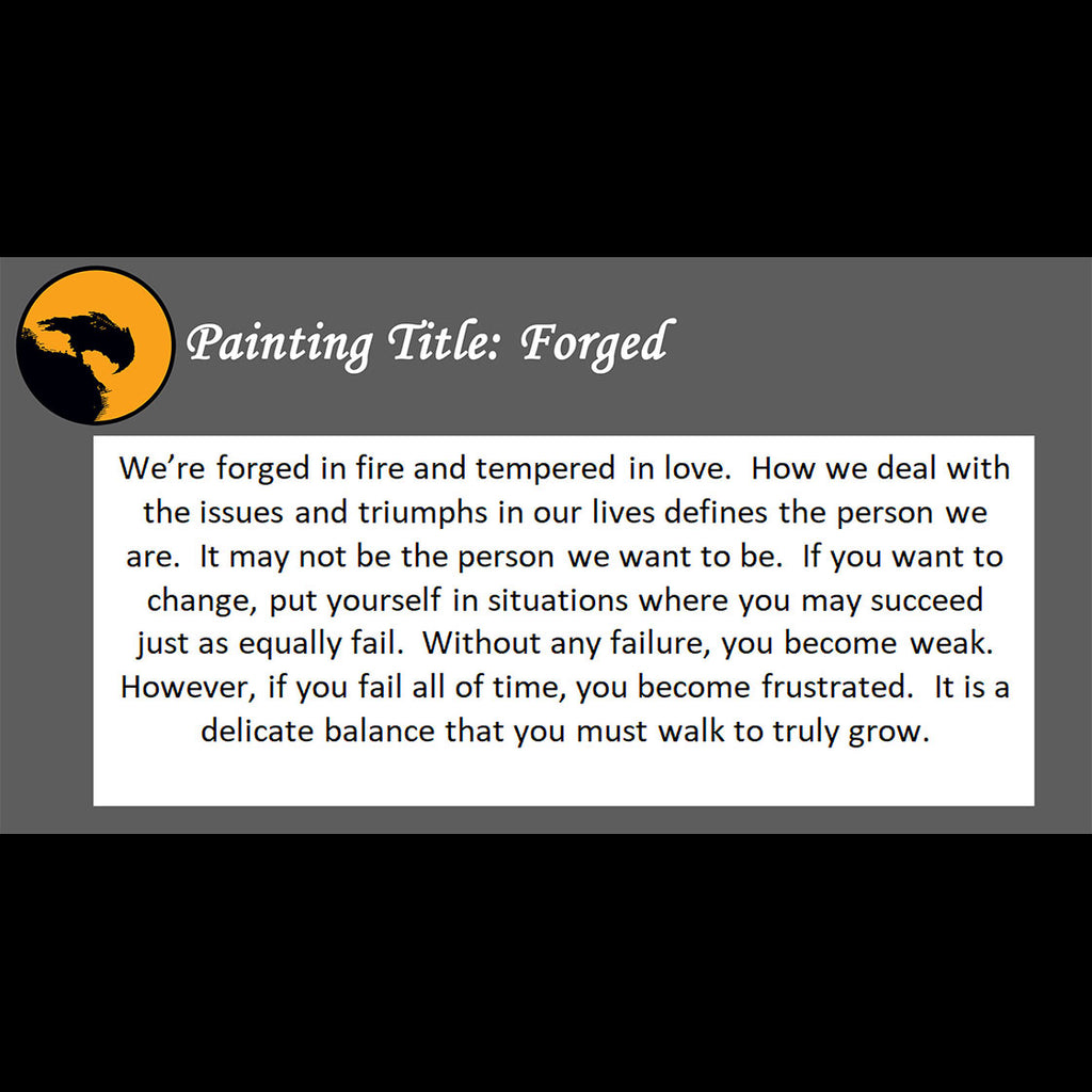 Forged Print <br>(about changing yourself)