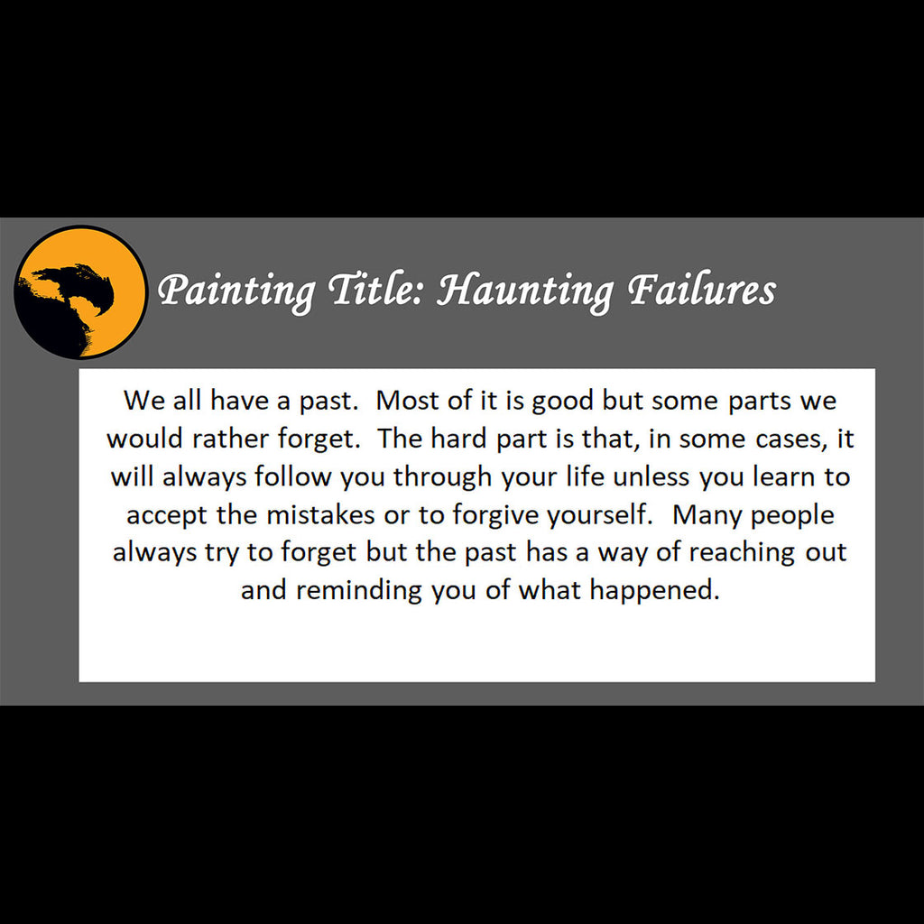 Haunting Failures Print <br>(about ignoring the past)