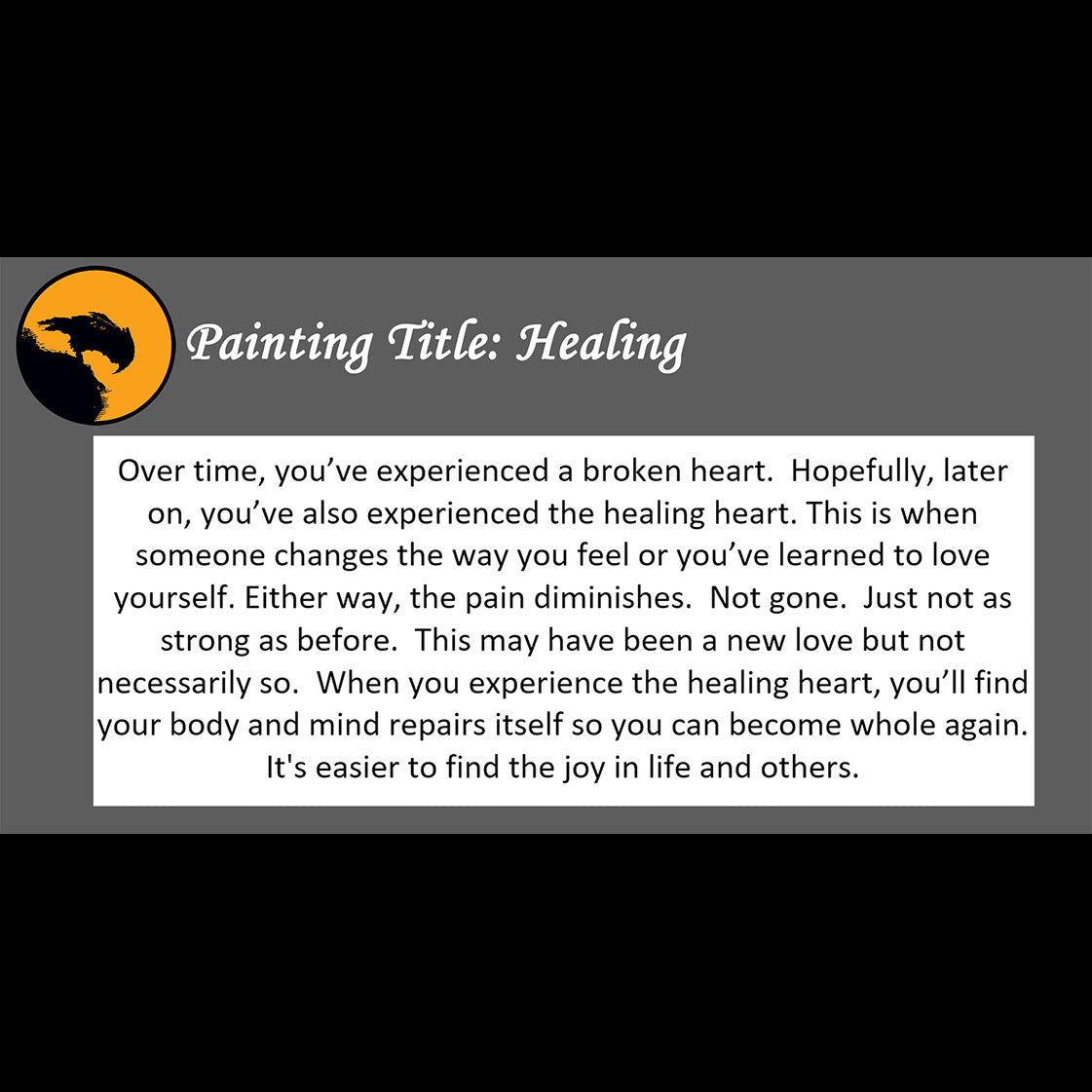 Healing Print <br>(about dealing with heartbreak)