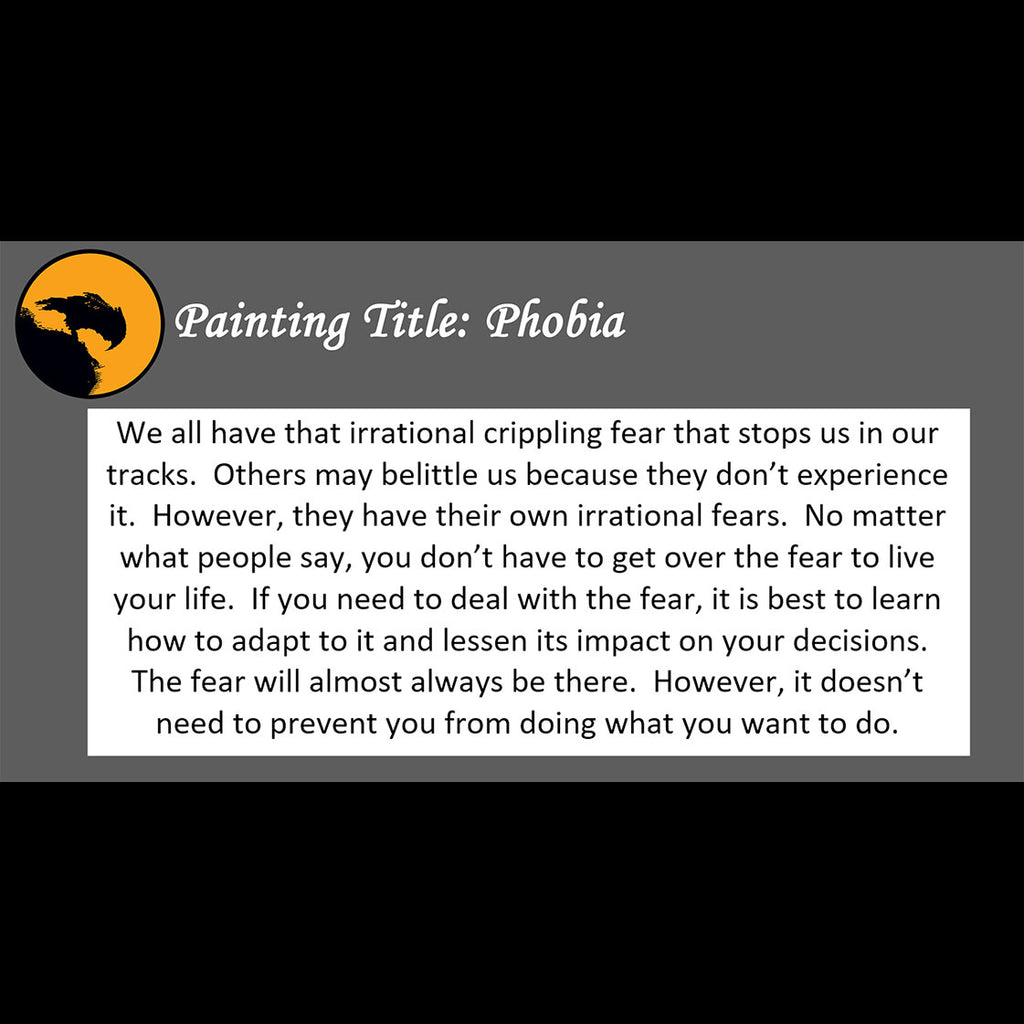 Phobia Print <br>(about adapting to fear)