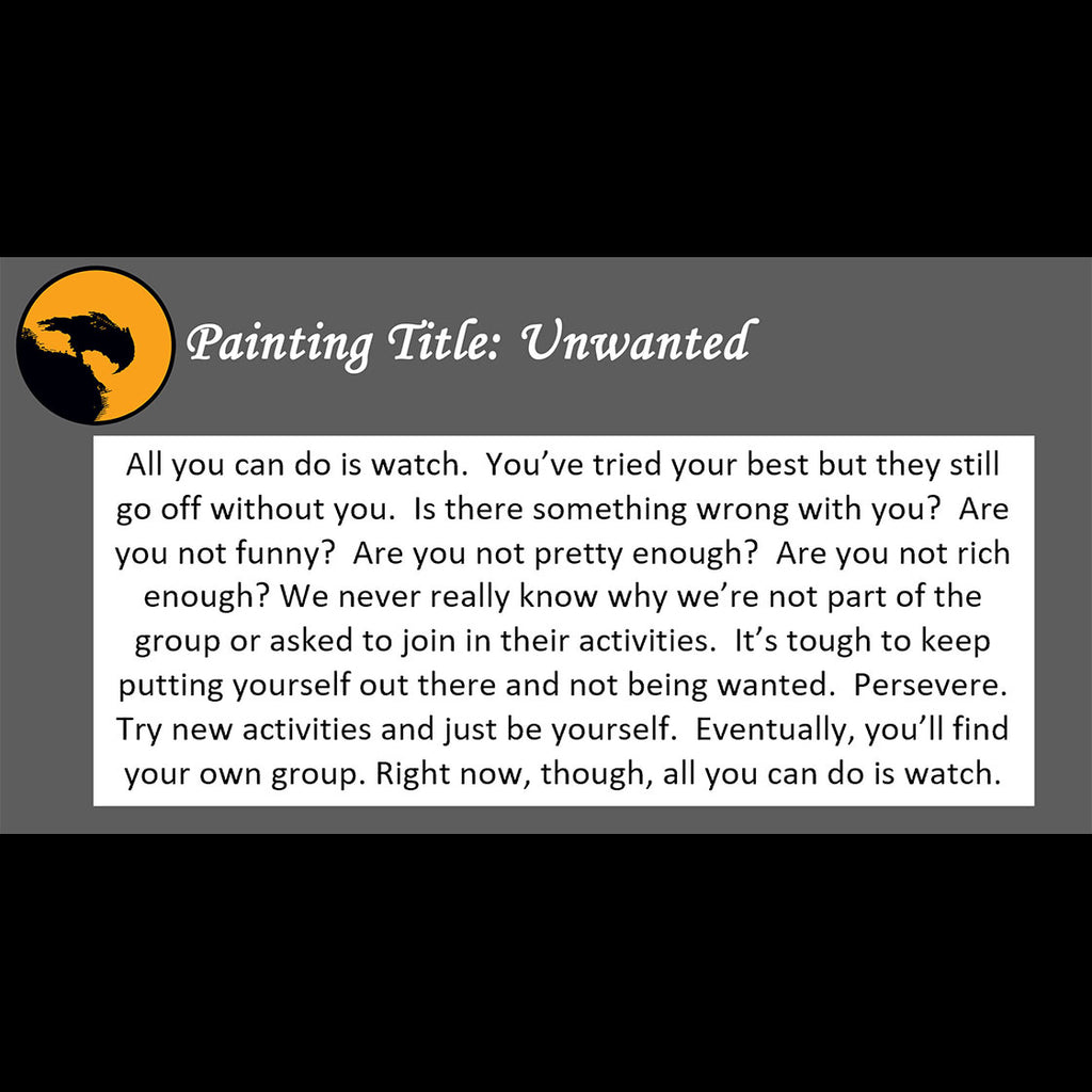Unwanted Print <br>(about being left out)