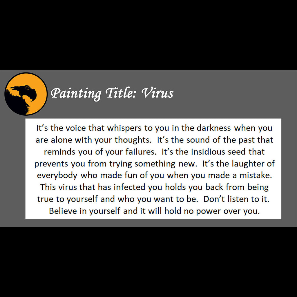 Virus Print <br>(about voices in the darkness)