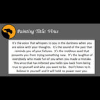 Virus Print <br>(about voices in the darkness)