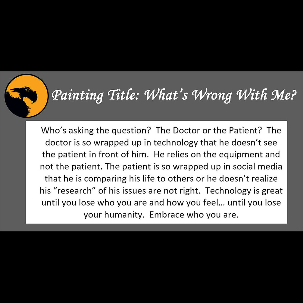 What's Wrong With Me Print <br>(about embracing yourself)
