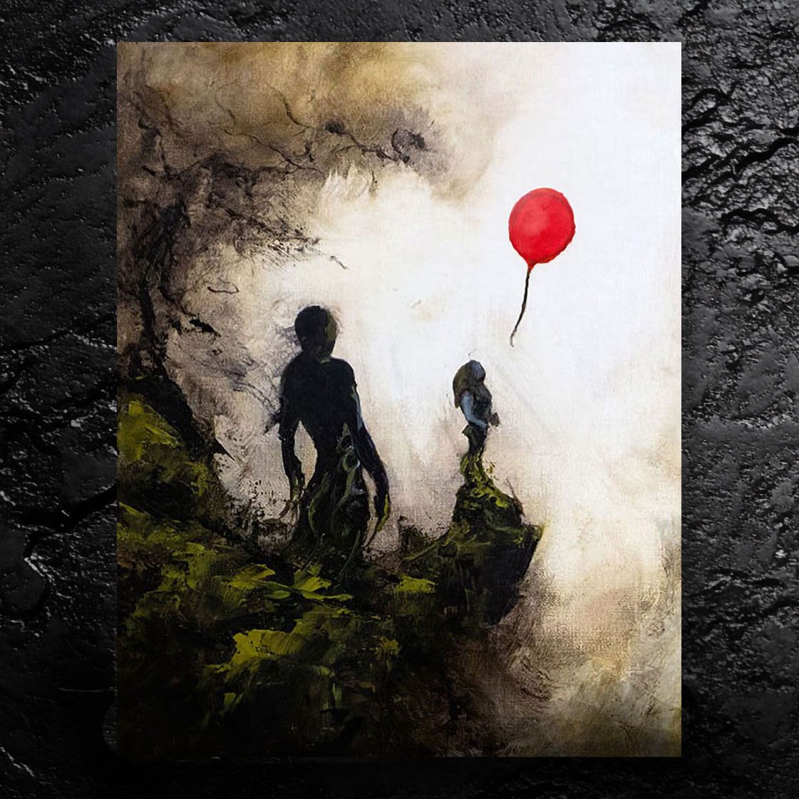 Letting Go Print <br>(about enjoying change)