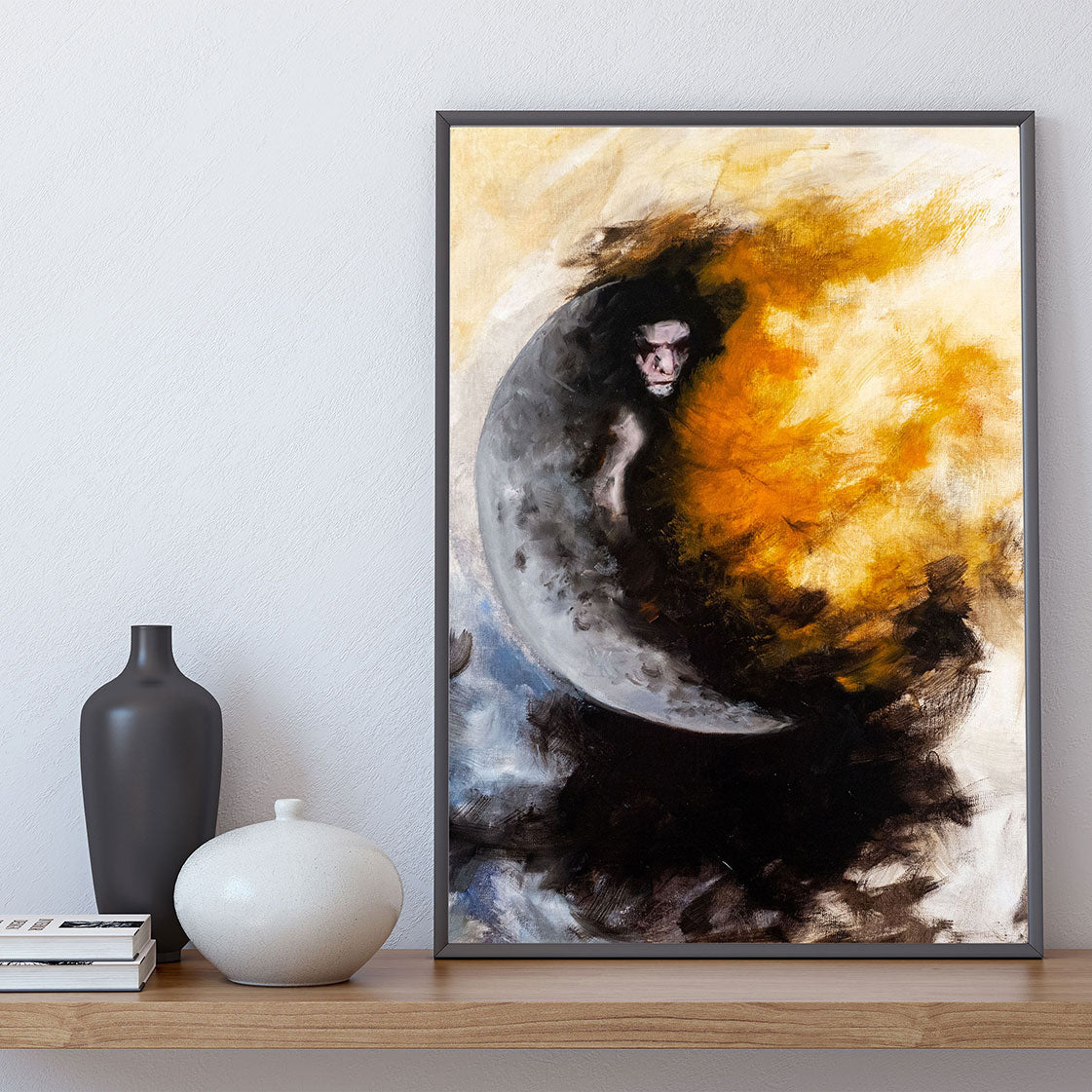 Missing Them - about being alone - 11x14, 11x17 Print
