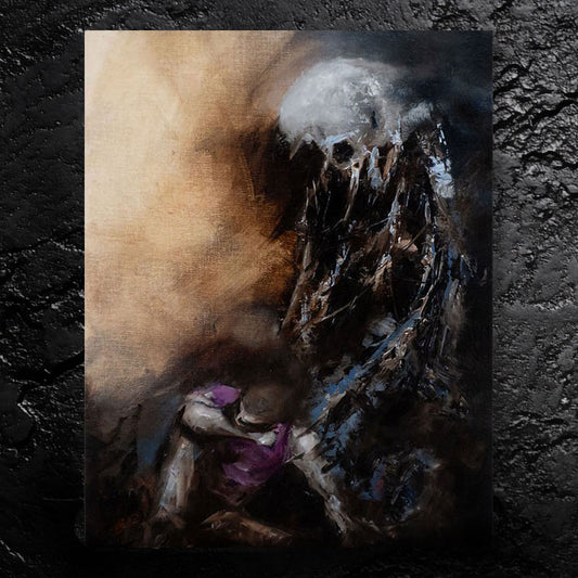 My Demons - about depression - 11x14, 11x17 Print