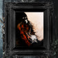 Pain - about pain within us - 9 x 12 Original Framed Oil Painting