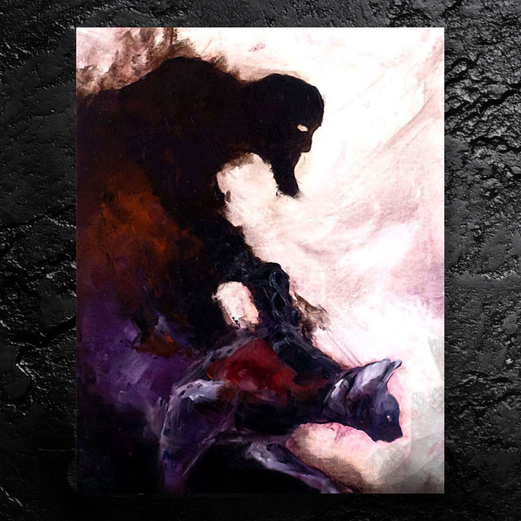 Shadow Walker Print <br>(about your mind making you afraid)