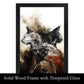 Three Worlds - about work-life balance - 11x14, 11x17 Print