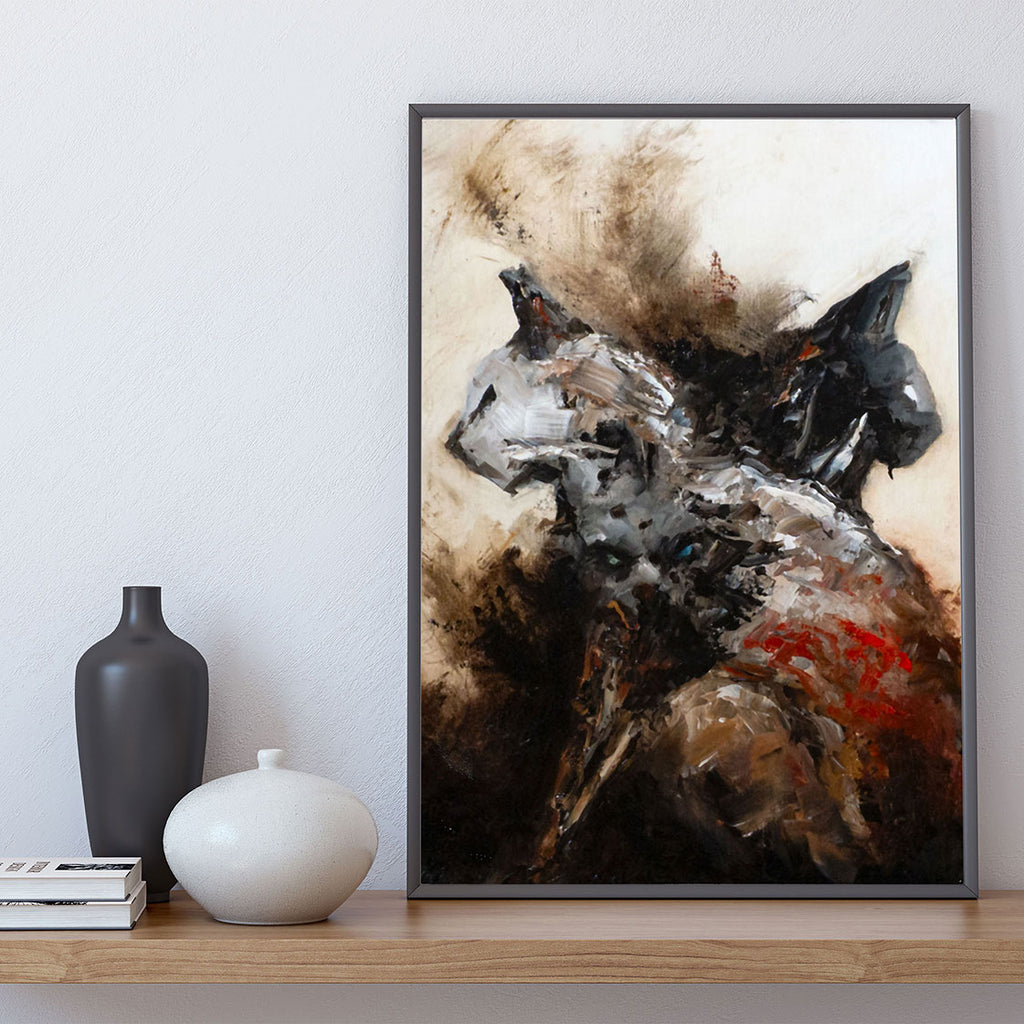Three Worlds Print <br>(about work-life balance)