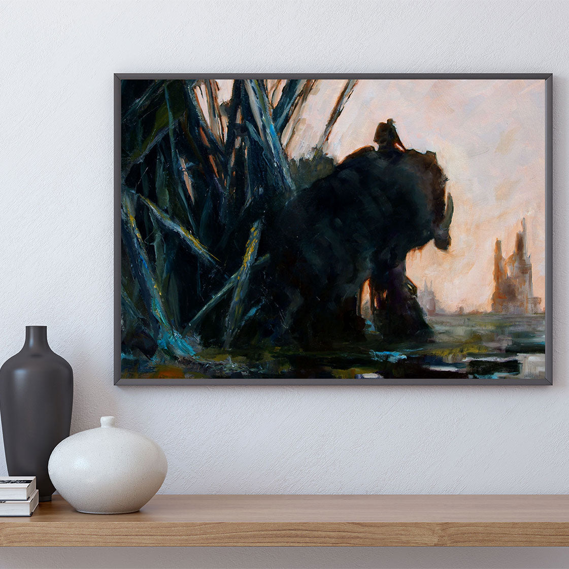 Traveler - about finding a home - 11x14, 11x17 Print