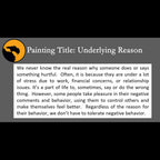 Underlying Reason Print<br> (about unknown reasons)