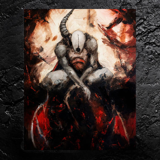 Whispers in the Dark - about dark thoughts - 11x14, 11x17 Print