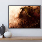 Wings of Darkness Print <br>(about beliefs being okay)